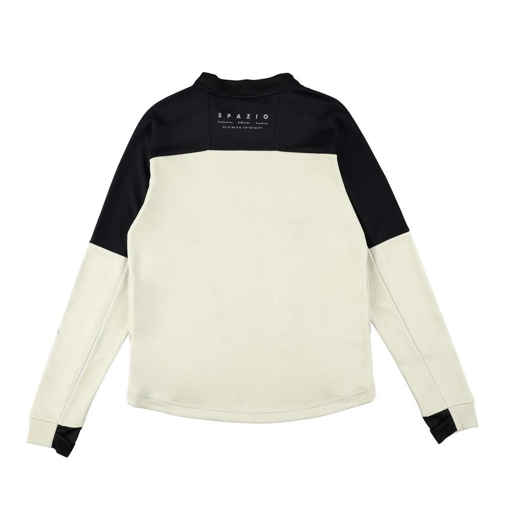 スパッツィオ（SPAZIO）（キッズ）サッカー フットサルウェア ジュニア 脇パネル ミッドトレーニングトップ GE-1039-09