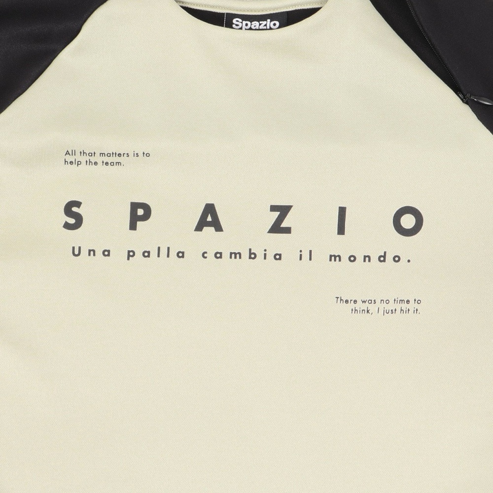 スパッツィオ（SPAZIO）（キッズ）サッカー フットサルウェア ジュニア 脇パネル ミッドトレーニングトップ GE-1039-09