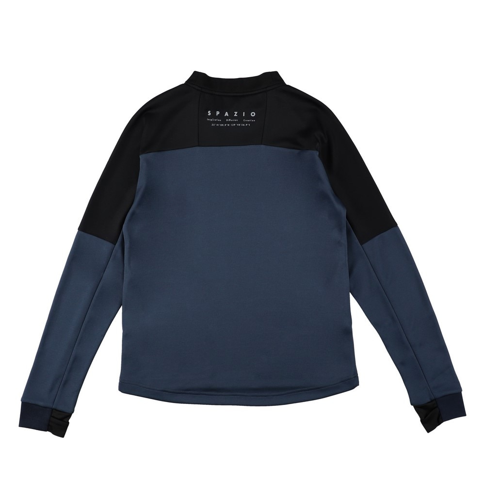 スパッツィオ（SPAZIO）（キッズ）サッカー フットサルウェア ジュニア 脇パネル ミッドトレーニングトップ GE-1039-21