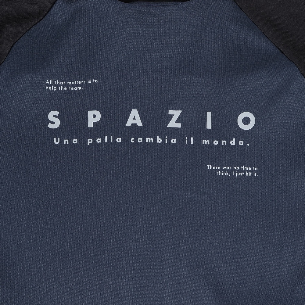スパッツィオ（SPAZIO）（キッズ）サッカー フットサルウェア ジュニア 脇パネル ミッドトレーニングトップ GE-1039-21