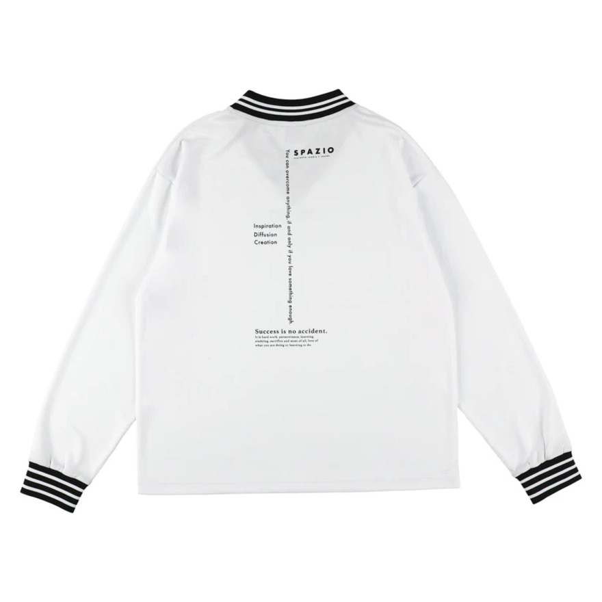 スパッツィオ（SPAZIO）（キッズ）サッカー フットサルウェア ジュニア オーバーサイズVネック長袖プラシャツ GE-1040-01