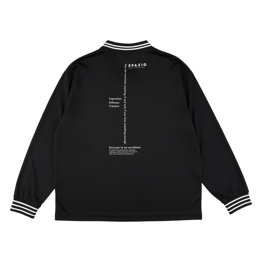 スパッツィオ（SPAZIO）（キッズ）サッカー フットサルウェア ジュニア オーバーサイズ Vネック長袖プラシャツ GE-1040-02