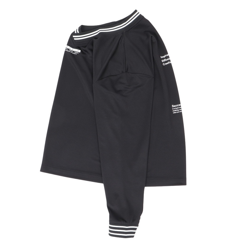 スパッツィオ（SPAZIO）（キッズ）サッカー フットサルウェア ジュニア オーバーサイズ Vネック長袖プラシャツ GE-1040-02