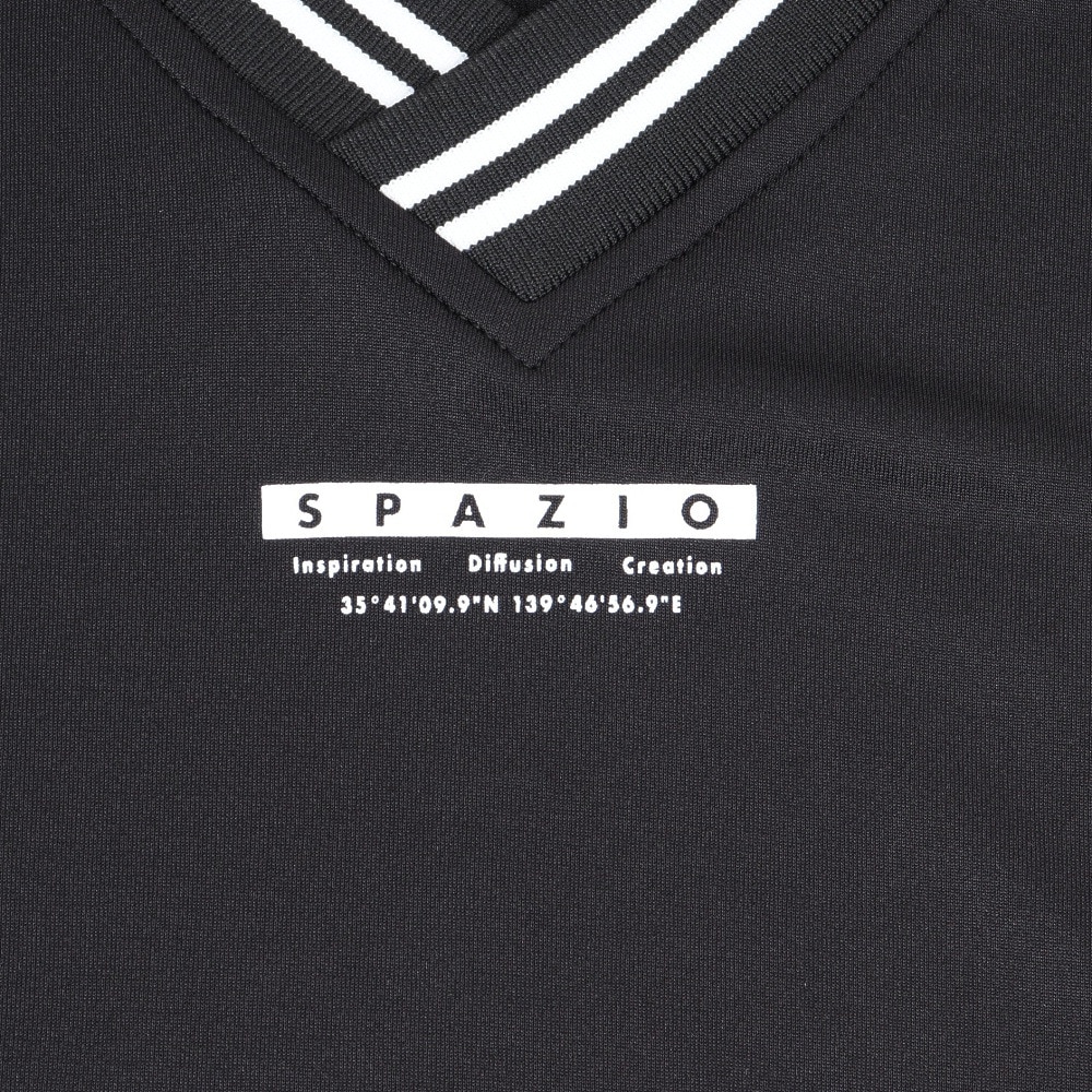 スパッツィオ（SPAZIO）（キッズ）サッカー フットサルウェア ジュニア オーバーサイズ Vネック長袖プラシャツ GE-1040-02
