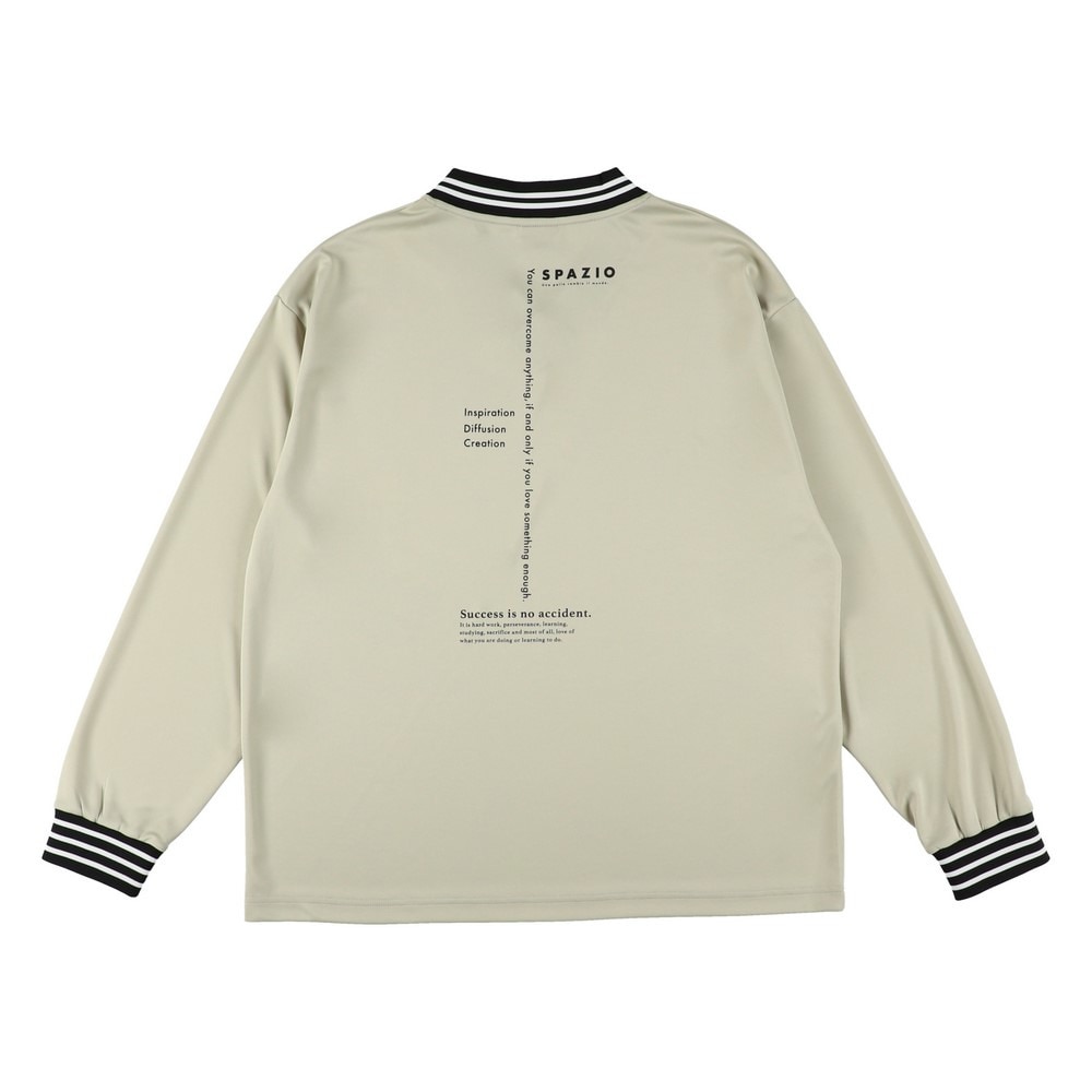 スパッツィオ（SPAZIO）（キッズ）サッカー フットサルウェア ジュニア オーバーサイズ Vネック長袖プラシャツ GE-1040-09