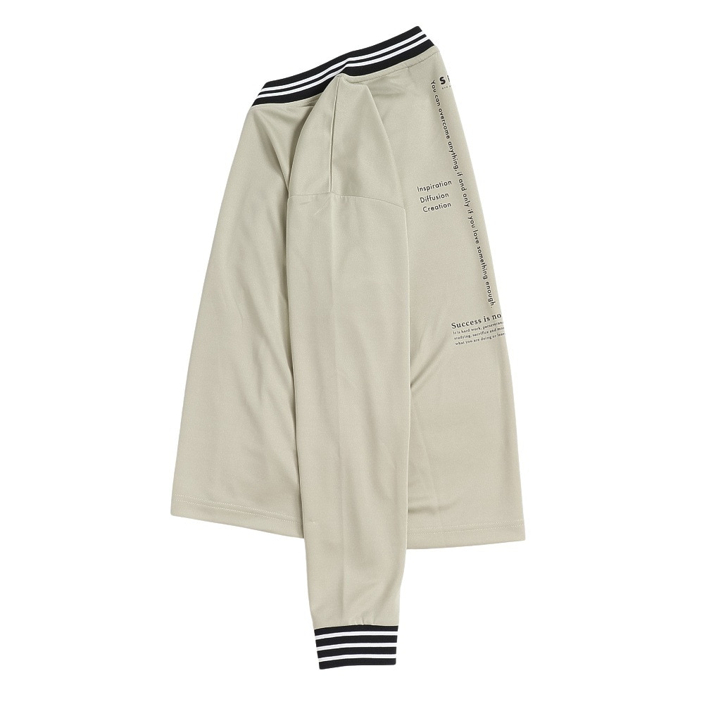 スパッツィオ（SPAZIO）（キッズ）サッカー フットサルウェア ジュニア オーバーサイズ Vネック長袖プラシャツ GE-1040-09