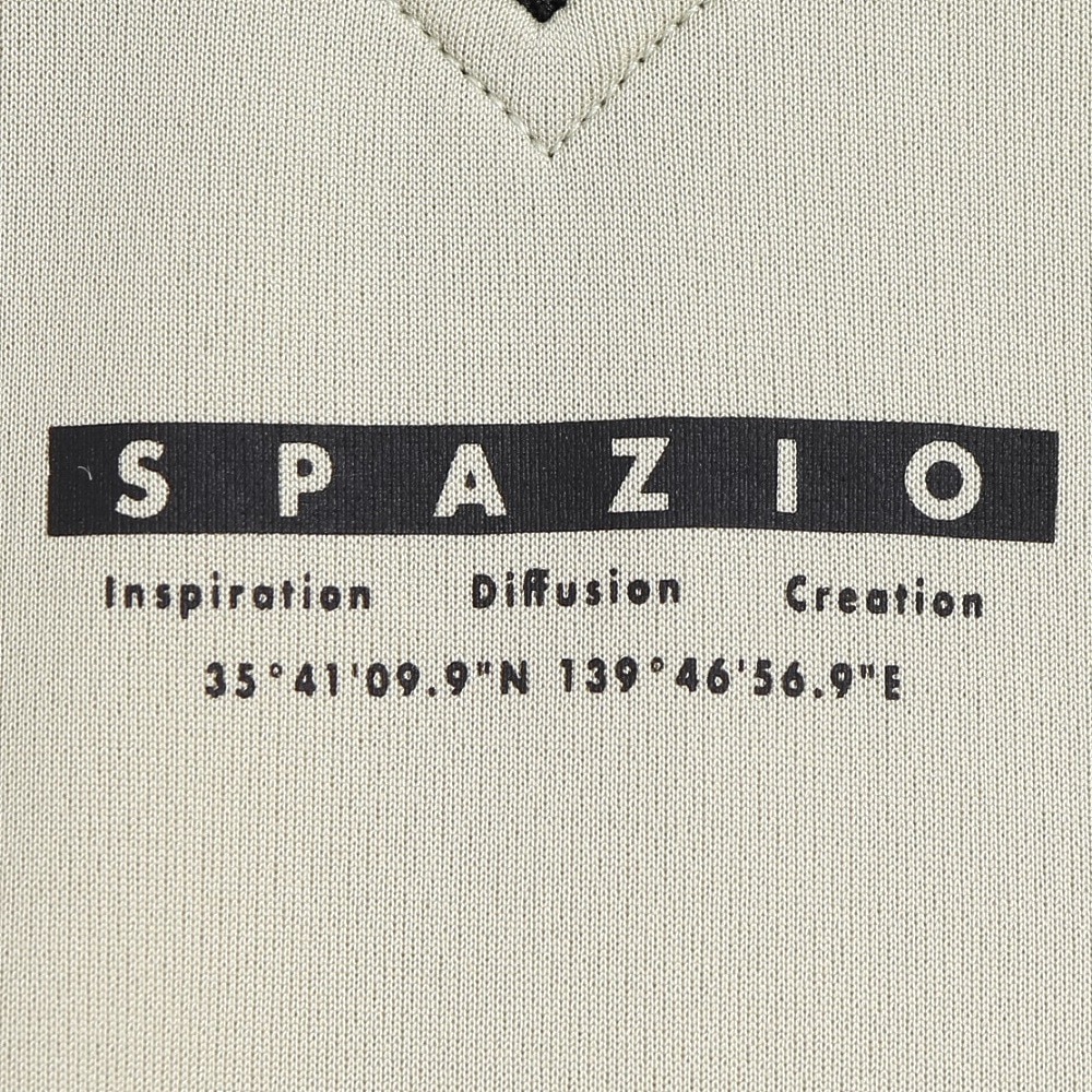 スパッツィオ（SPAZIO）（キッズ）サッカー フットサルウェア ジュニア オーバーサイズ Vネック長袖プラシャツ GE-1040-09