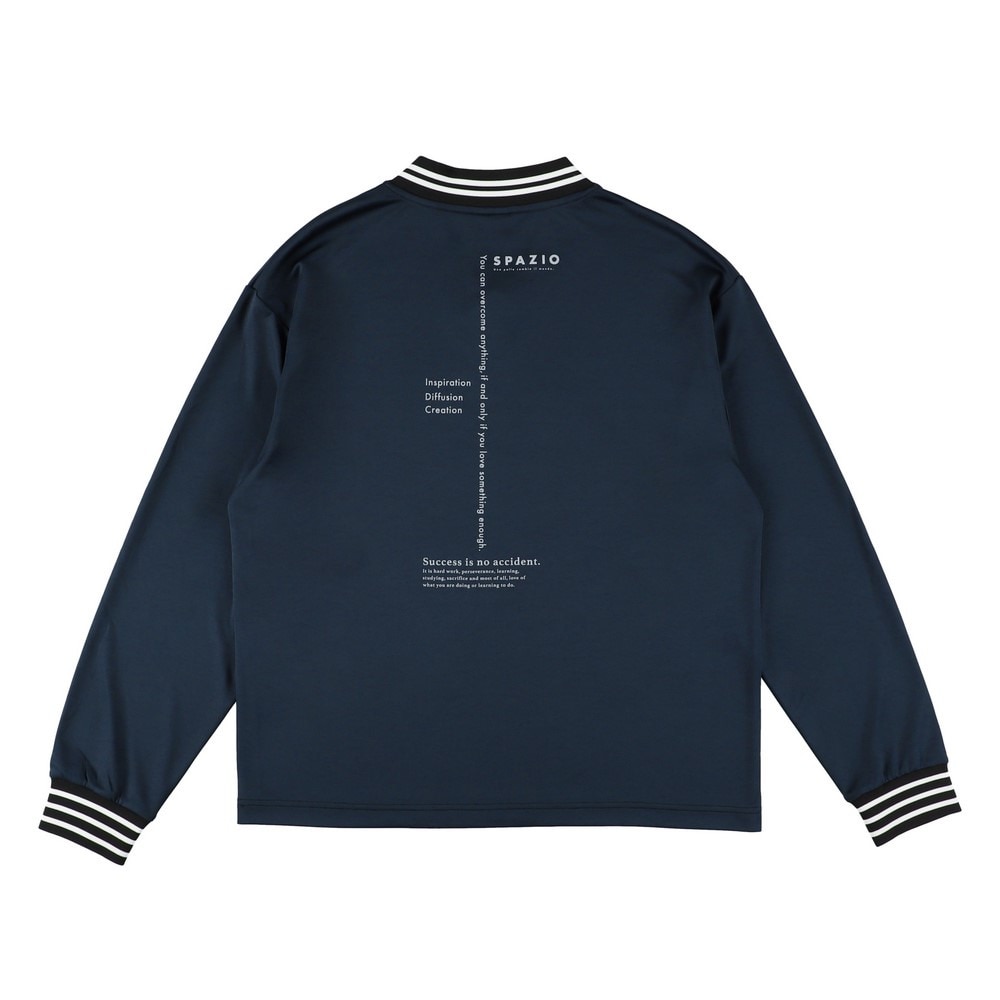 スパッツィオ（SPAZIO）（キッズ）サッカー フットサルウェア ジュニア オーバーサイズ Vネック長袖プラシャツ GE-1040-21