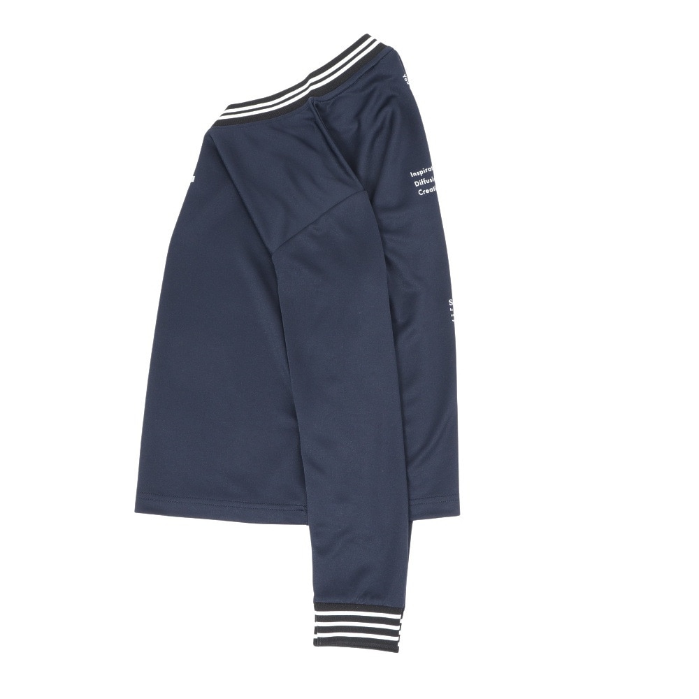 スパッツィオ（SPAZIO）（キッズ）サッカー フットサルウェア ジュニア オーバーサイズ Vネック長袖プラシャツ GE-1040-21