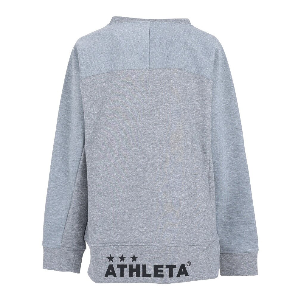 アスレタ（ATHLETA）（キッズ）サッカー フットサルウェア ジュニア 防風スウェットシャツ 3357J GRYXGRY