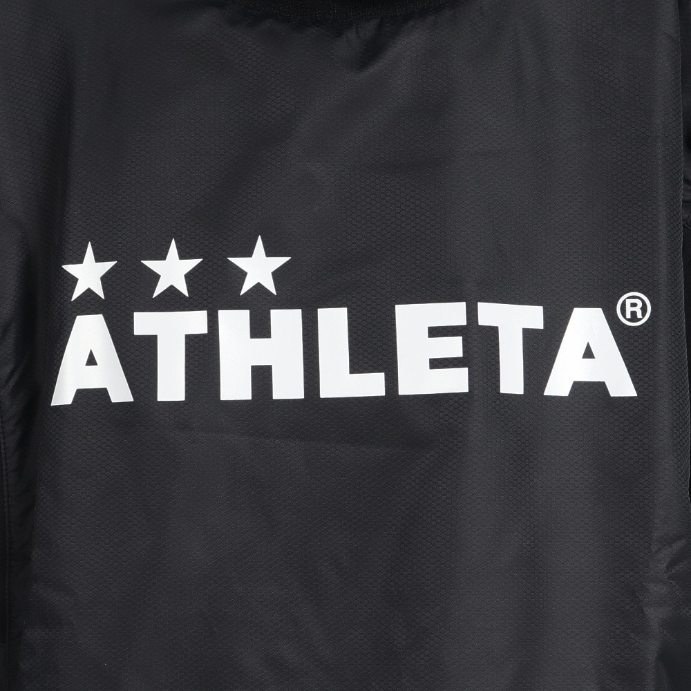 アスレタ（ATHLETA）（キッズ）サッカー フットサルウェア ジュニア ハイネックピステシャツ XE-401J BLK