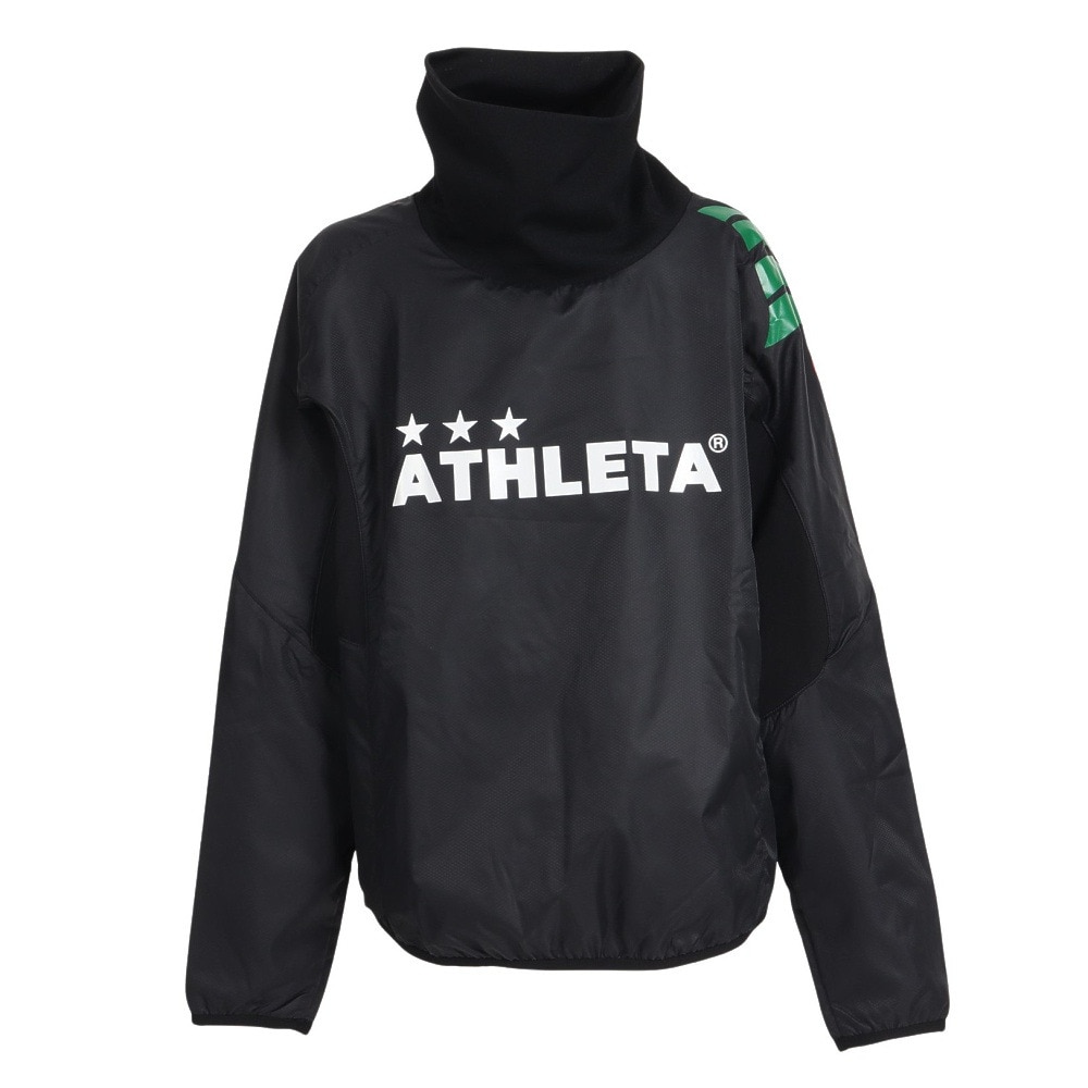 アスレタ（ATHLETA）（キッズ）サッカー フットサルウェア ジュニア ハイネックピステシャツ XE-401J BLK