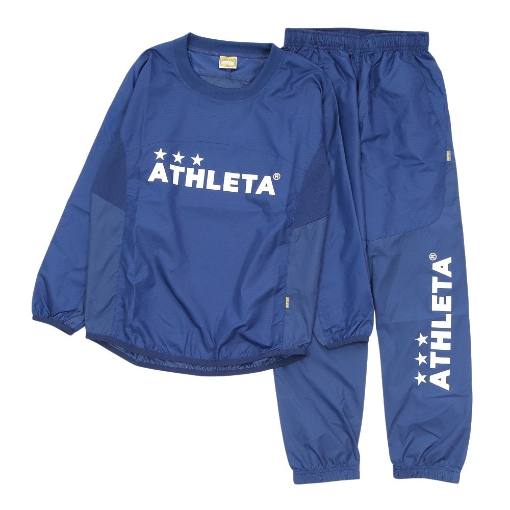 アスレタ（ATHLETA）（キッズ）サッカー フットサルウェア ジュニア 上下セット ピステ スーツ 2S 2359J NVY