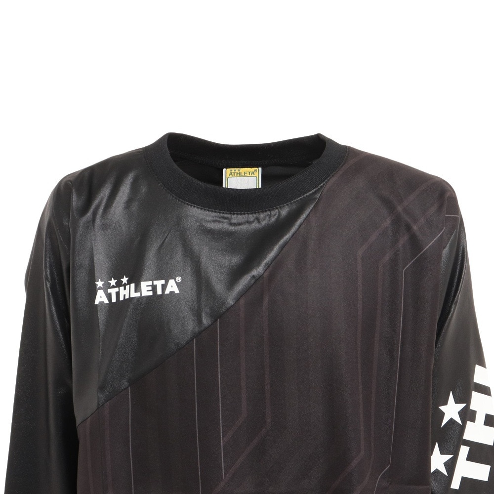 アスレタ（ATHLETA）（キッズ）サッカー フットサルウェア ジュニア グラフィックピステシャツ 2372J BLK