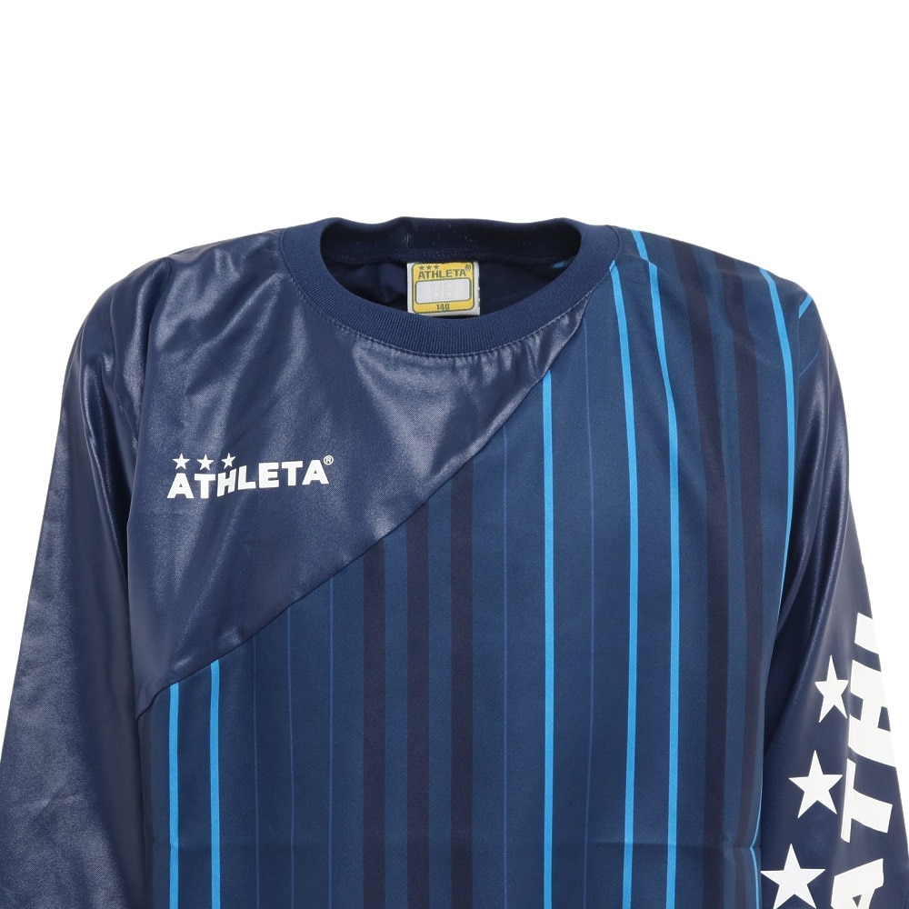 アスレタ（ATHLETA）（キッズ）サッカー フットサルウェア ジュニア グラフィックピステシャツ 2372J NVY