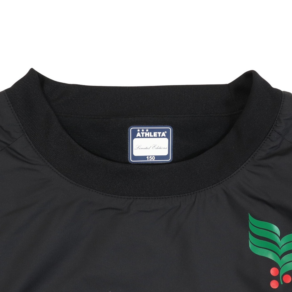 アスレタ|サッカー フットサルウェア ジュニア 裏付きピステシャツ XE-431J BLK - スポーツ用品はスーパースポーツゼビオ アスレタ|サッカー フットサルウェア ジュニア 裏付きピステシャツ XE-431J BLK - スポーツ用品はスーパースポーツゼビオ