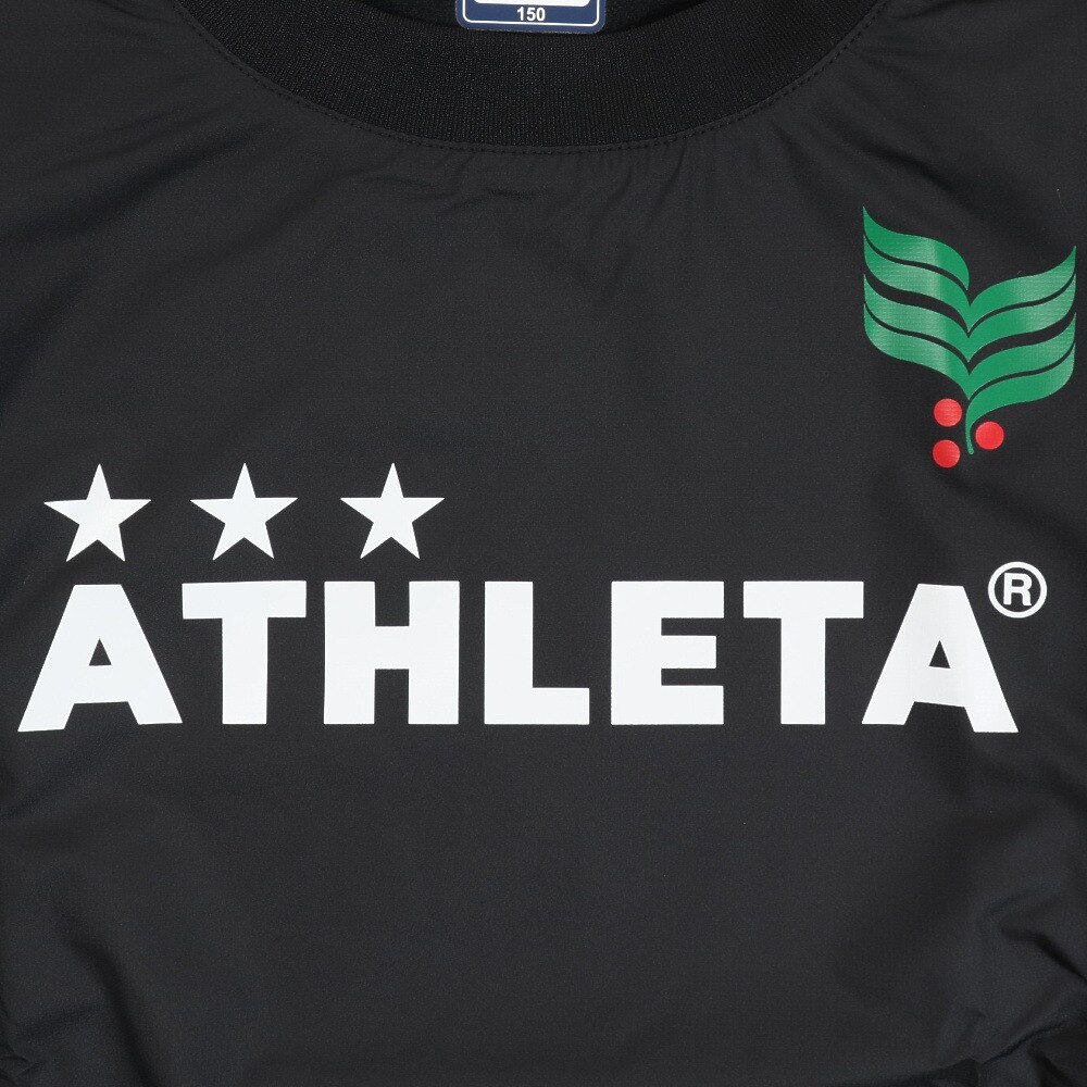 アスレタ（ATHLETA）（キッズ）サッカー フットサルウェア ジュニア 裏付きピステシャツ XE-431J BLK