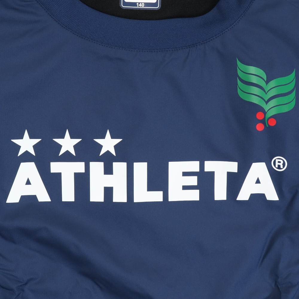 アスレタ（ATHLETA）（キッズ）サッカー フットサルウェア ジュニア 裏付きピステシャツ XE-431J NVY