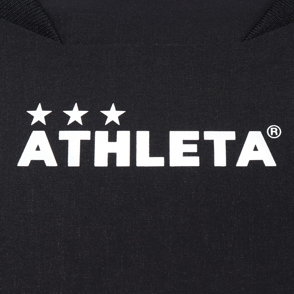 アスレタ（ATHLETA）（キッズ）サッカー フットサルウェア ジュニア ウインドウォームシャツ 2398J BLK