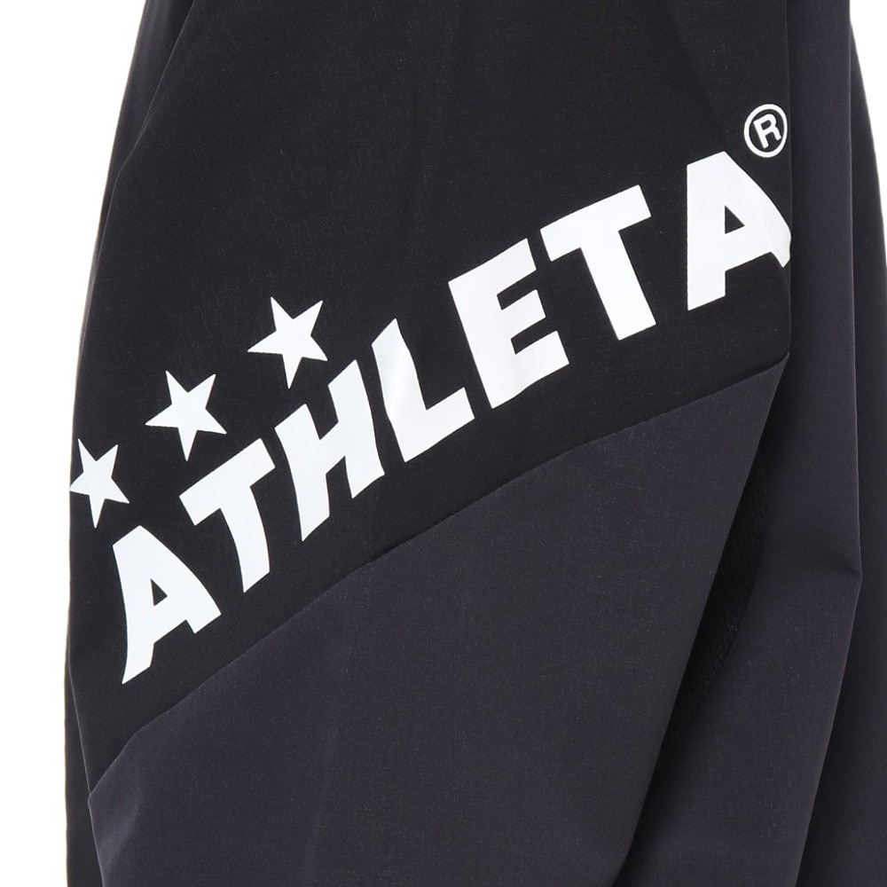 アスレタ（ATHLETA）（キッズ）サッカー フットサルウェア ジュニア ウインドウォームシャツ 2398J BLK