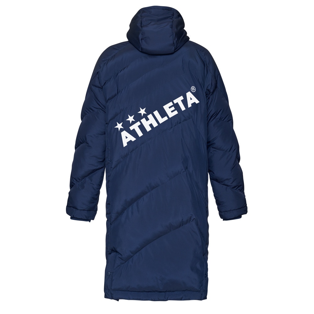 アスレタ（ATHLETA）（キッズ）サッカー フットサルウェア ジュニア ベンチコート 4155J NVY