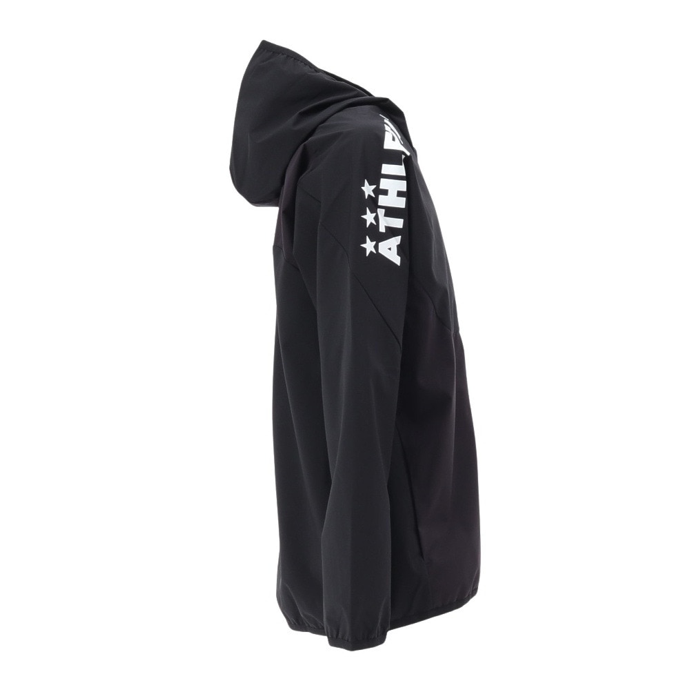 アスレタ（ATHLETA）（キッズ）サッカー フットサルウェア ジュニア ウインドウォームジャケット 2410J BLK