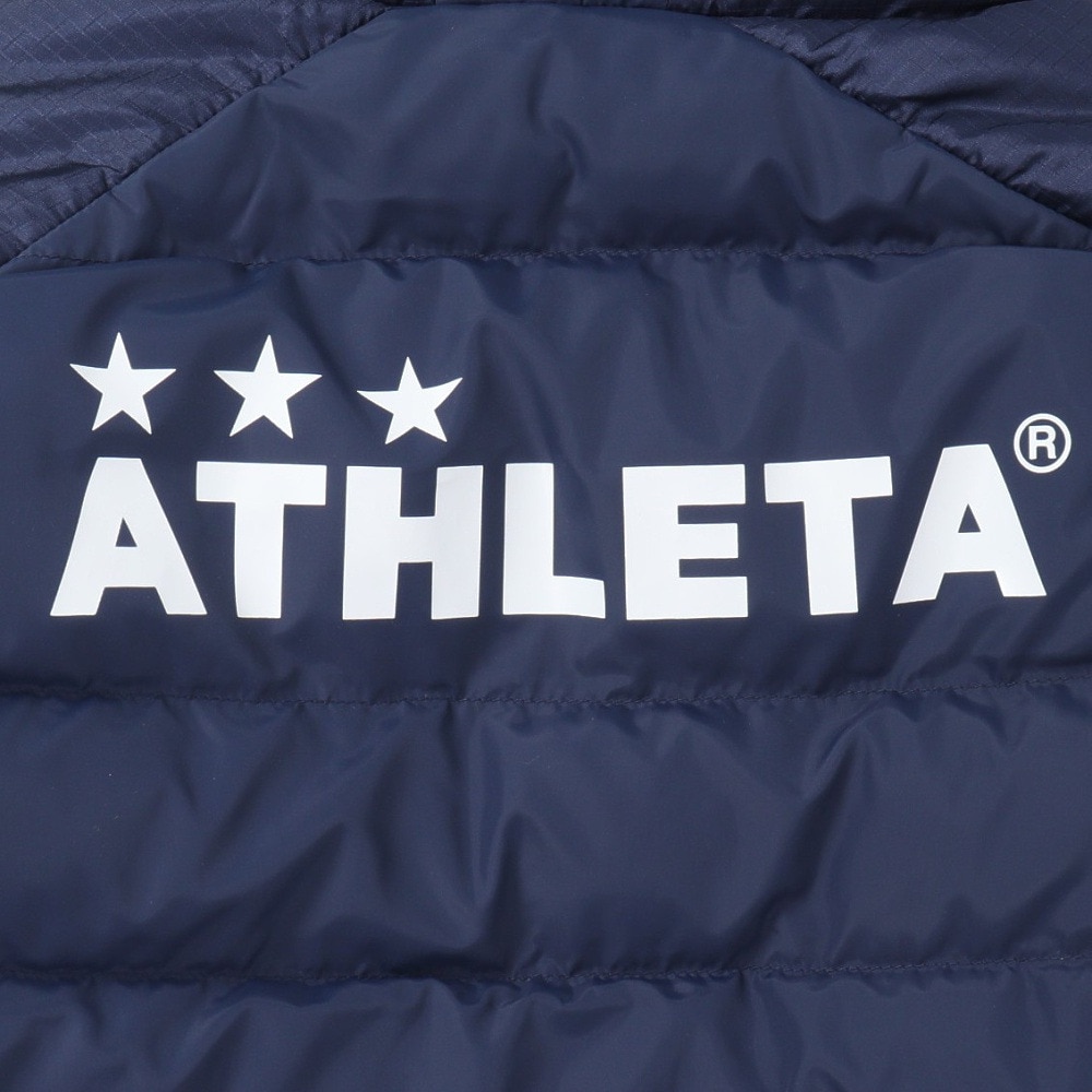 アスレタ（ATHLETA）（キッズ）サッカー フットサルウェア ジュニア ベンチコート 4167J NVY