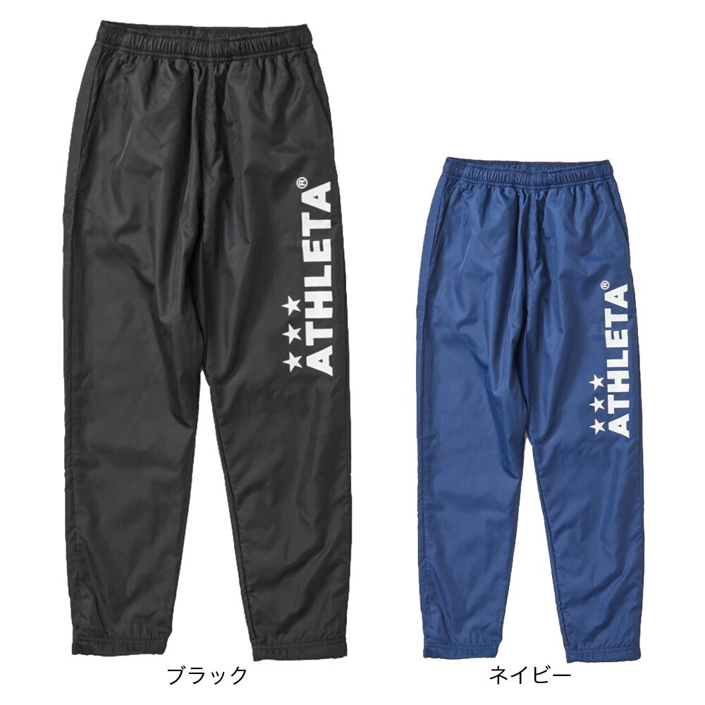 アスレタ（ATHLETA）（キッズ）サッカー フットサルウェア ジュニア ピステパンツ裏地付き XE-403J BLK
