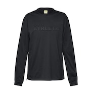 (キッズ)ジュニア サッカー フットサルウェア ロングスリーブTシャツ 3387J BLK