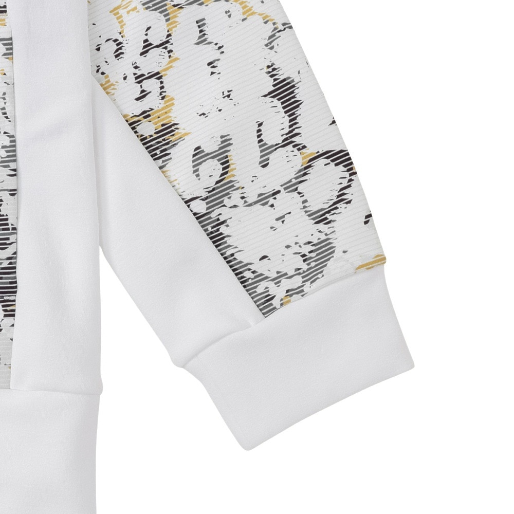 アスレタ（ATHLETA）（キッズ）サッカー フットサルウェア ジュニア 防風スウェット ジップ パーカー 3389J WHT