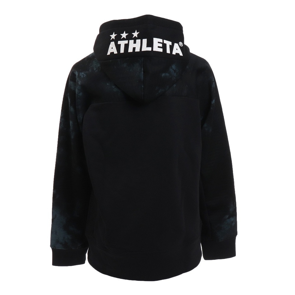 アスレタ（ATHLETA）（キッズ）ジュニア 防風スウェット ジップ パーカー 3355J BLK 