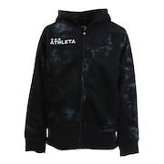 (キッズ)ジュニア 防風スウェット ジップ パーカー 3355J BLK