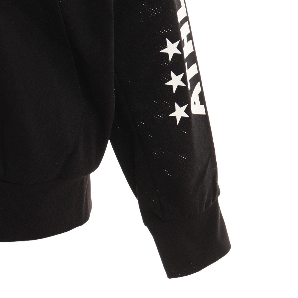 アスレタ（ATHLETA）（キッズ）ジュニア サッカー フットサルウェア スウェットジップパーカー 3359J BLK 速乾