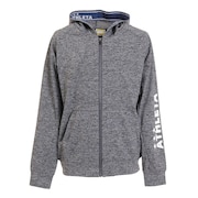 アスレタ（ATHLETA）（キッズ）サッカー フットサルウェア ジュニア ジュニア カラー杢 スウェットジップパーカー 3359J CGRY