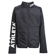 アスレタ（ATHLETA）（キッズ）サッカー フットサルウェア ジュニア 中綿ミドルジャージジャケット 2374J BLK