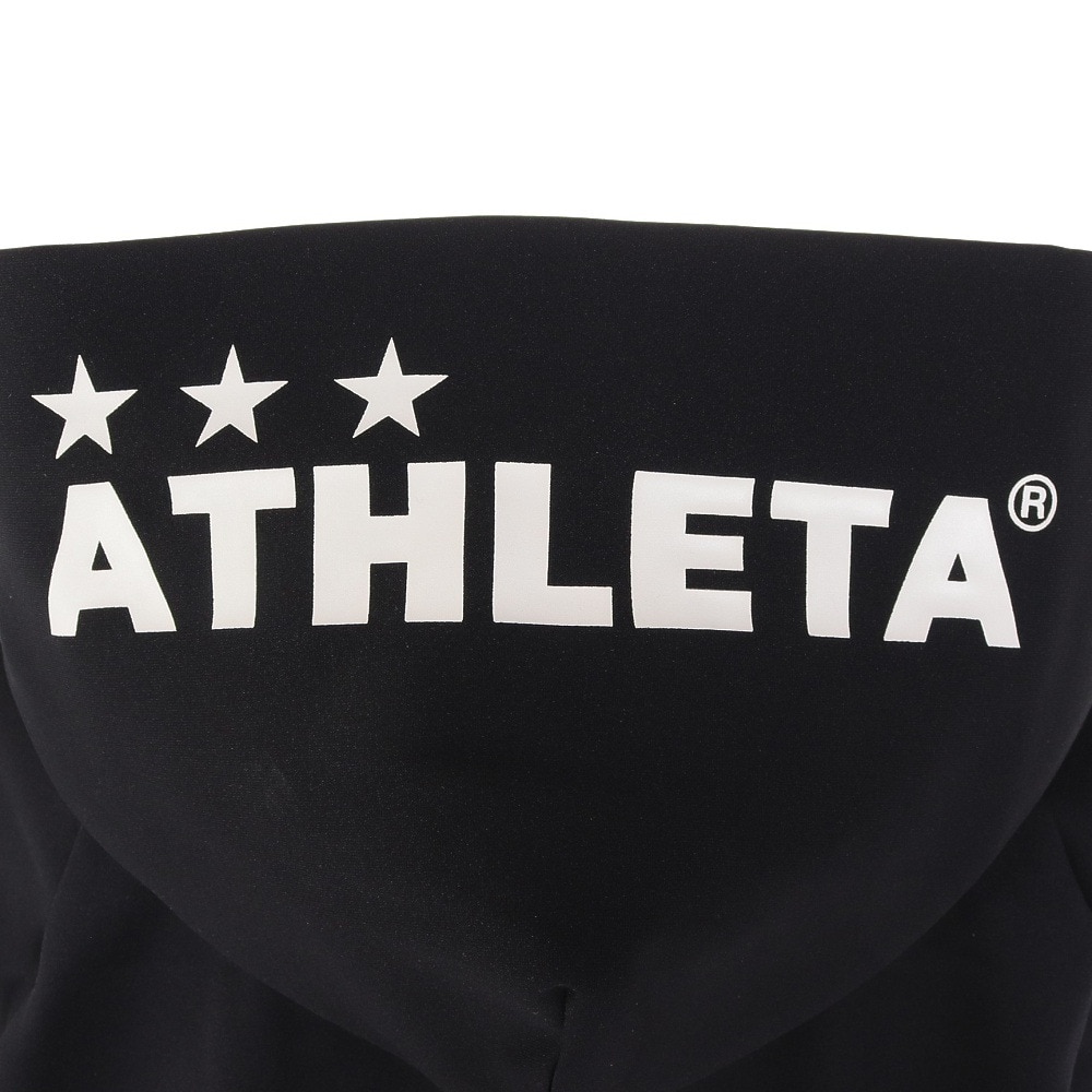 アスレタ（ATHLETA）（キッズ）ジュニア サッカー フットサルウェア スウェットジップパーカー 3377J BLK