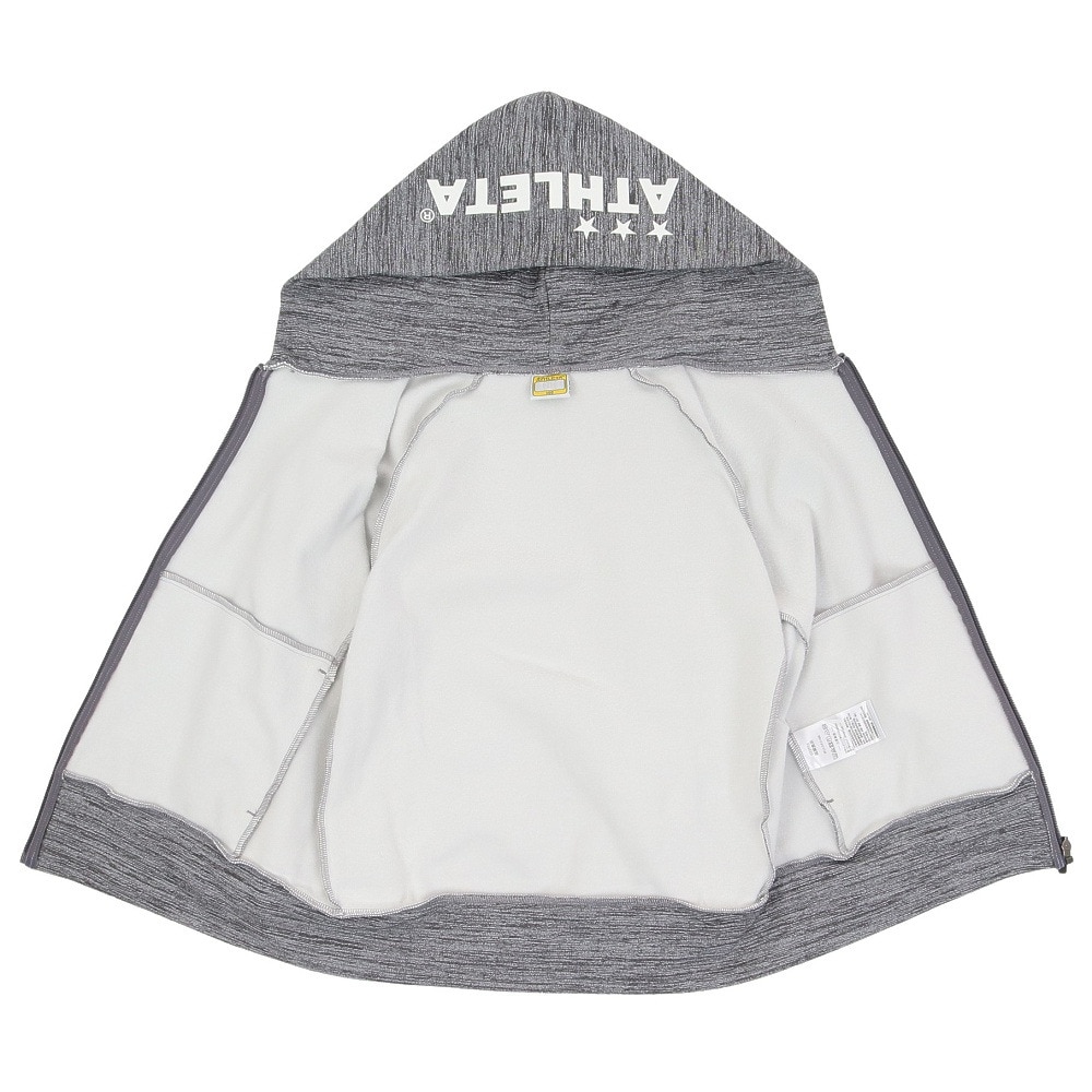アスレタ（ATHLETA）（キッズ）ジュニア サッカー フットサルウェア スウェットジップパーカー 3377J CGRY