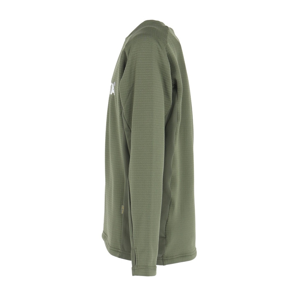 アスレタ（ATHLETA）（キッズ）サッカー フットサルウェア ジュニア グリッド起毛TRシャツ 4160J KHA