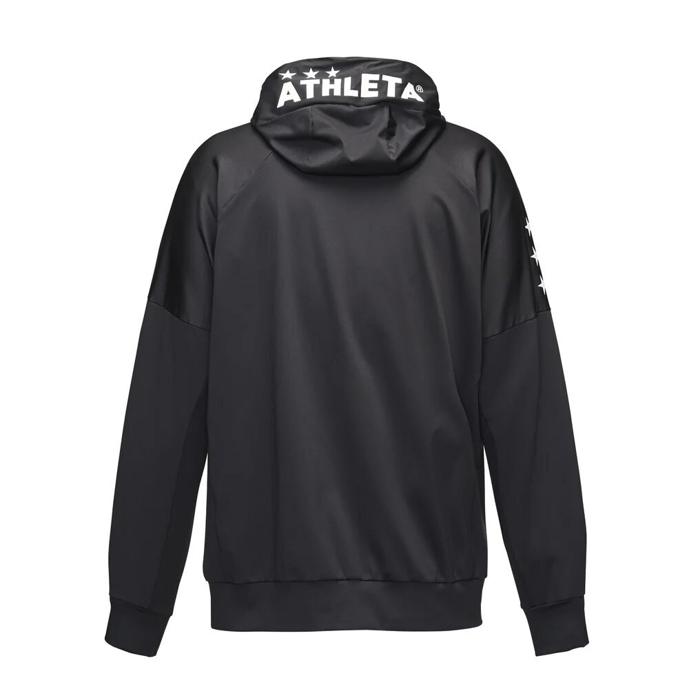 アスレタ（ATHLETA）（キッズ）サッカー フットサルウェア ジュニア プラクール ジップパーカー 3393J BLK