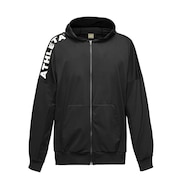(キッズ)サッカー フットサルウェア ジュニア プラクール ジップパーカー 3393J BLK