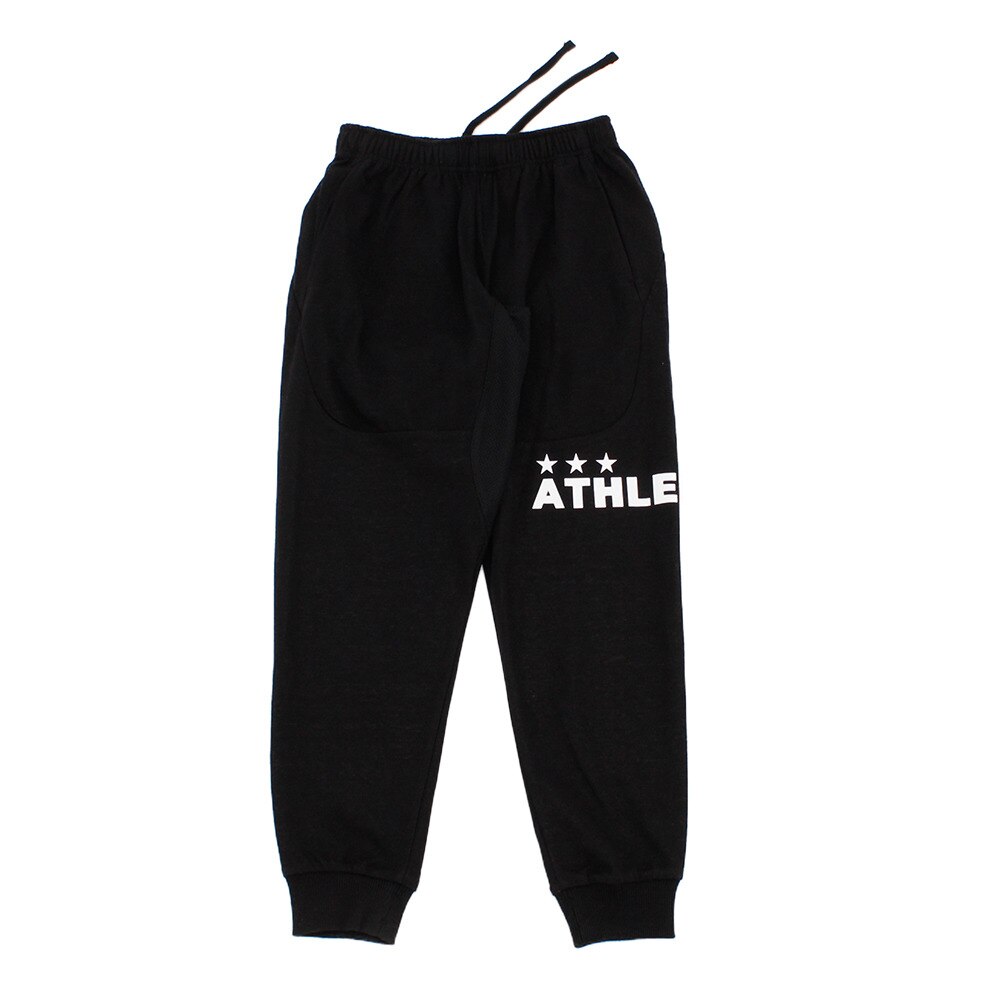  【多少の傷汚れありの為大奉仕】ジュニア スウェットパンツ ロングパンツ 3318J BLK 【サッカー スポーツウェア】