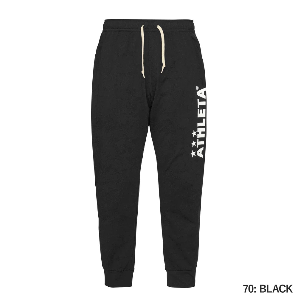 アスレタ（ATHLETA）（キッズ）サッカー フットサルウェア ジュニア ジャガード スウェットパンツ 3383J BLK 速乾