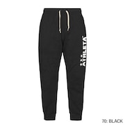 (キッズ)サッカー フットサルウェア ジュニア ジャガード スウェットパンツ 3383J BLK 速乾