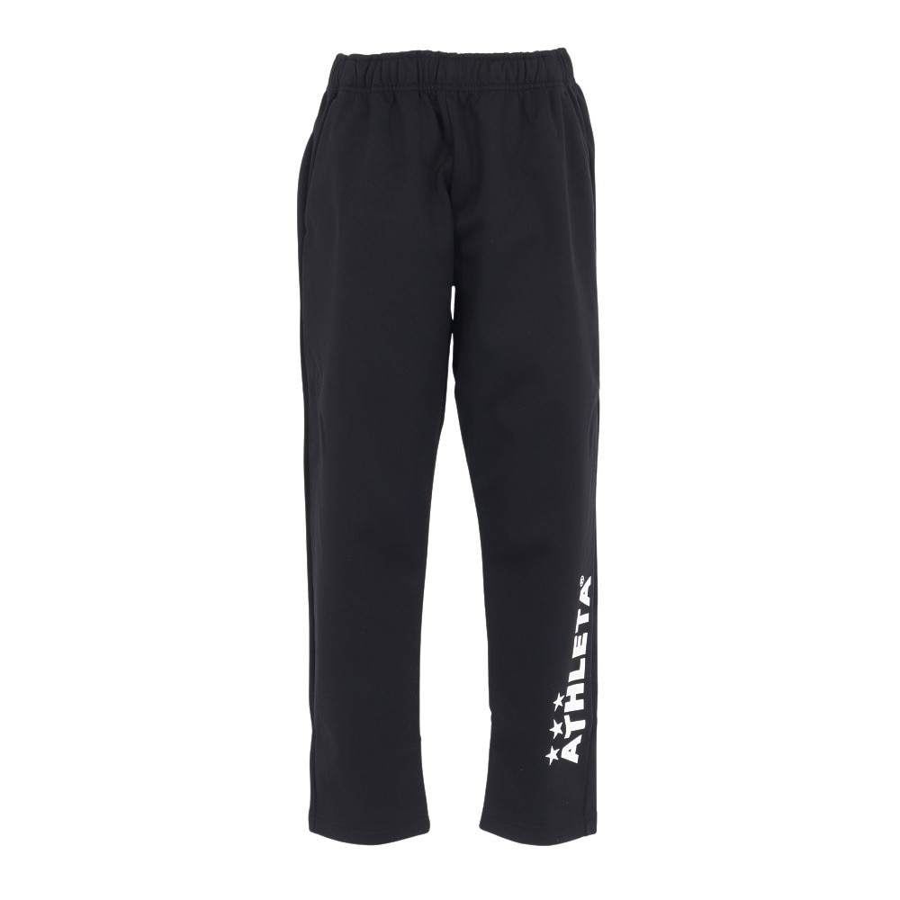 アスレタ（ATHLETA）（キッズ）サッカー フットサルウェア ジュニア 防風 スウェットパンツ 3392J BLK