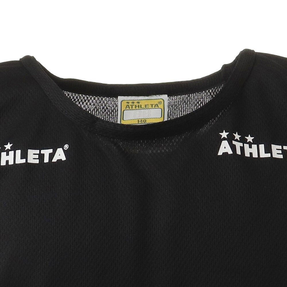 アスレタ（ATHLETA）（キッズ）サッカー ジュニア インナー インナーシャツ 1081J 黒