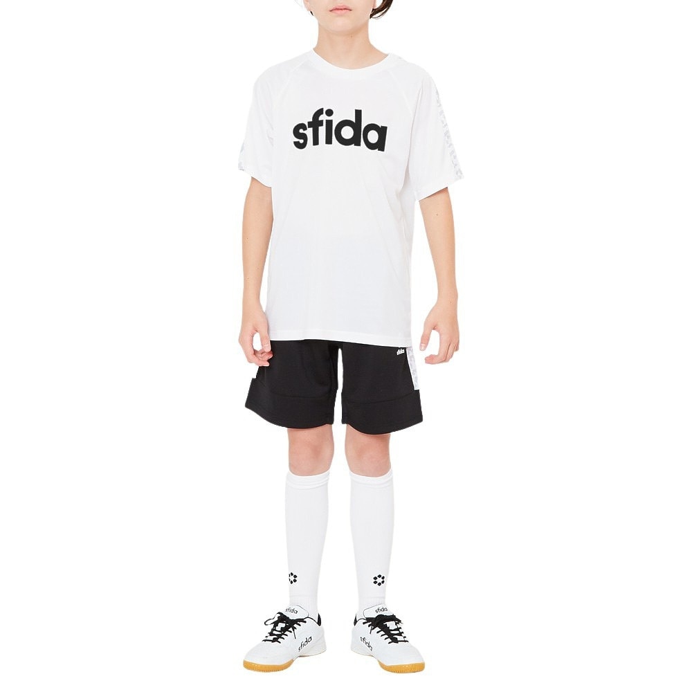 スフィーダ（SFIDA）（キッズ）サッカー ジュニア パンツ BP ウォームアップ ハーフパンツ SA-21815JR 黒