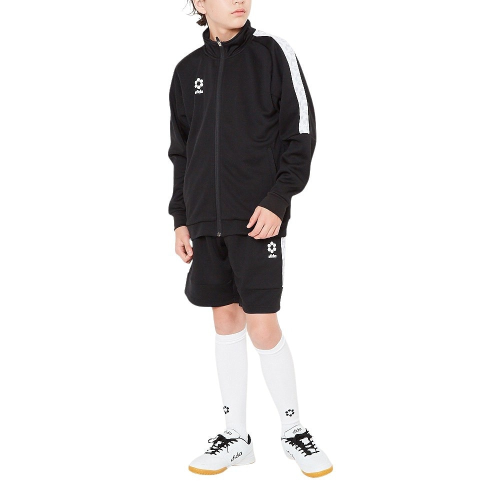 スフィーダ｜スフィーダ（SFIDA）（キッズ）サッカー ジュニア パンツ BP ウォームアップ ハーフパンツ SA-21815JR 黒  スポーツ用品はスーパースポーツゼビオ