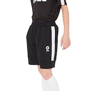 (キッズ)サッカー ジュニア パンツ BP ウォームアップ ハーフパンツ SA-21815JR 黒