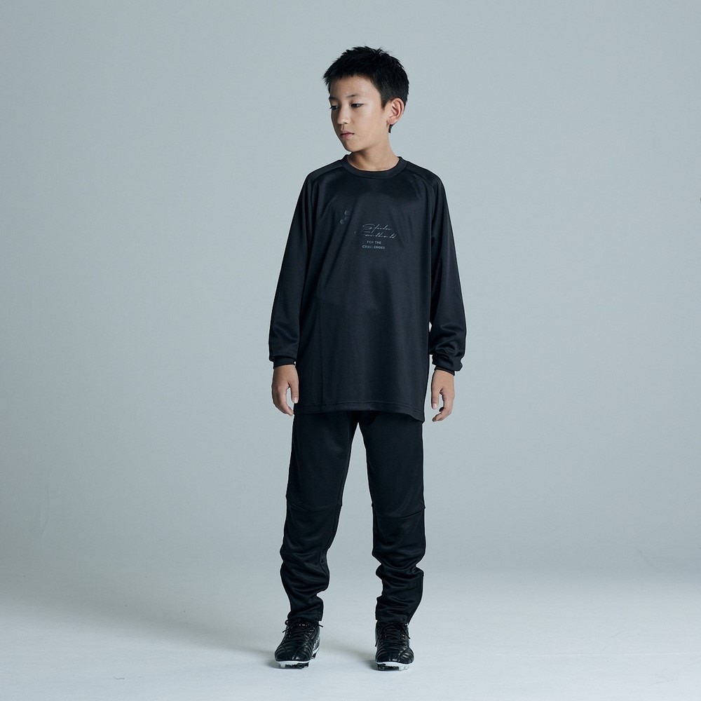 スフィーダ（SFIDA）（キッズ）キッズ ジュニア ニットシャツ SA-24X52JR BLK