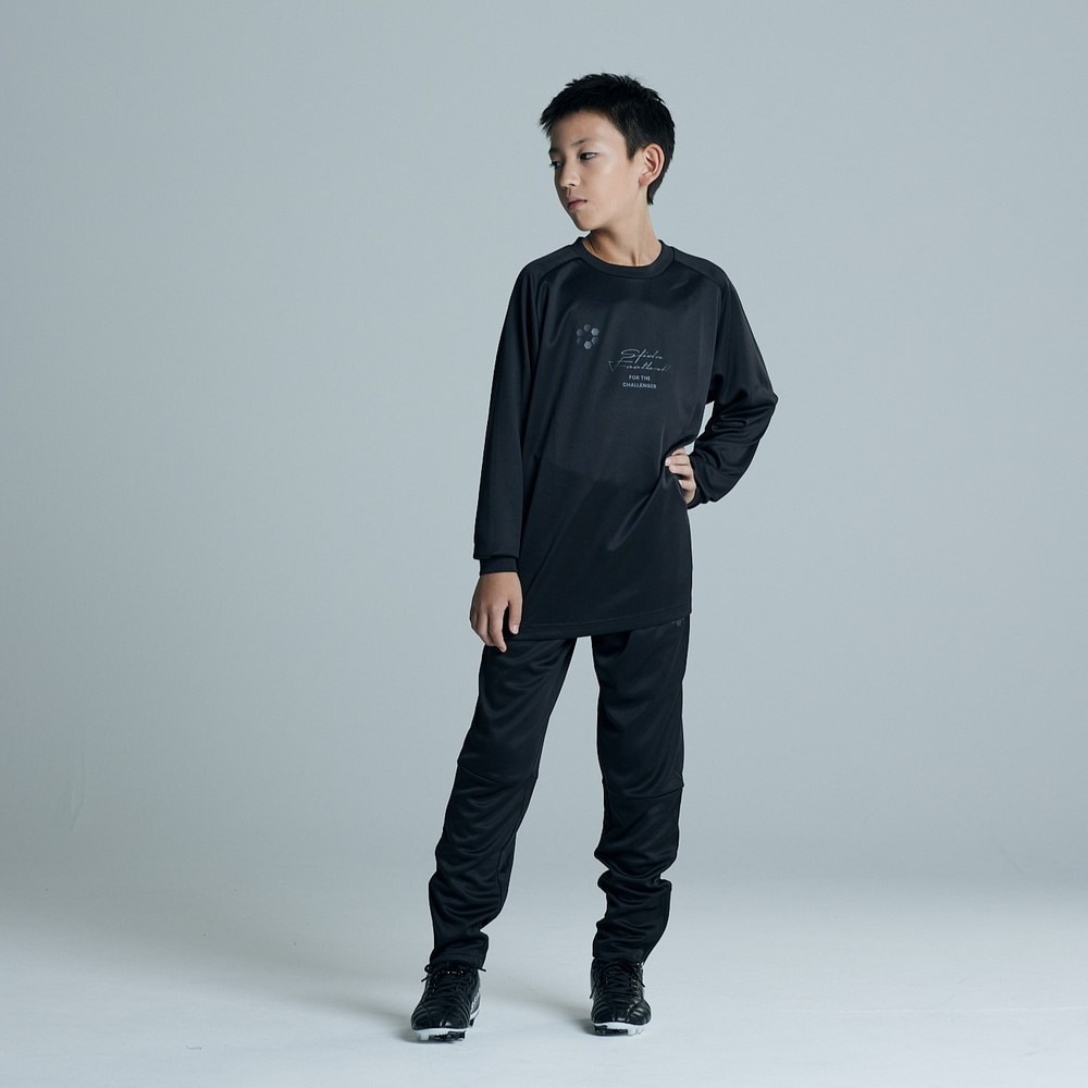 スフィーダ（SFIDA）（キッズ）キッズ ジュニア ニットロングパンツ SA-24X53JR BLK